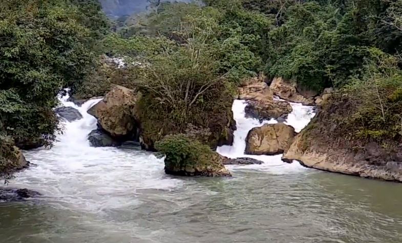 Ba Be's trekking trail National Park in Bac Can, Vietnam