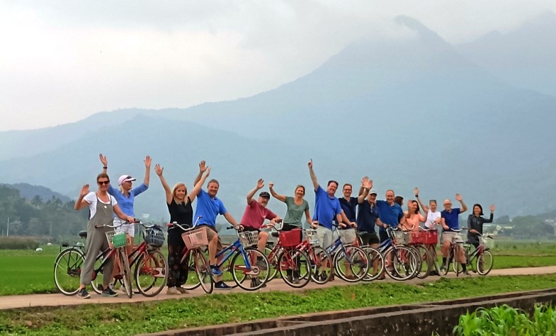 Hanoi day tour Cycling in Bavi, Vietnam