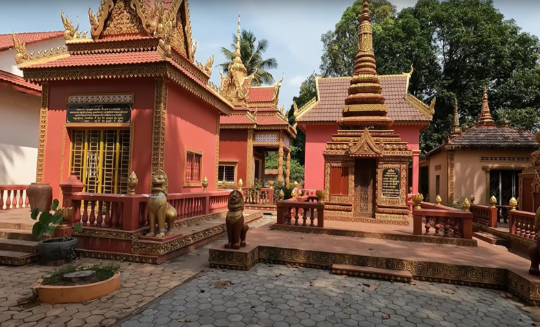 Wat Thmei Temple in Siem Reap